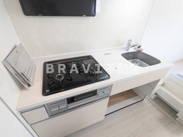 ラフィット松屋町 BRAVI不動産のキッチン