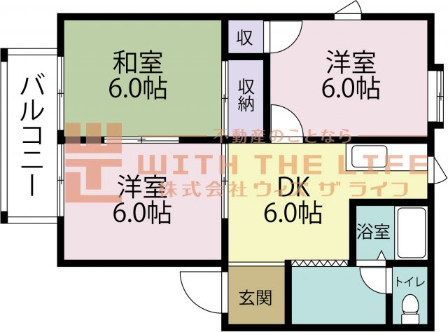ちろりん村【キャッシュバック対象物件】の間取り