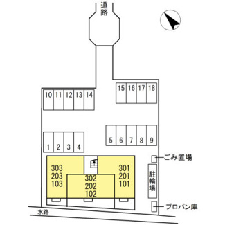 【区画図】 | ローズ多治米
