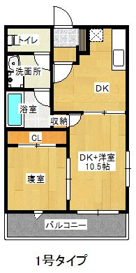 【間取り】 | サンセリテ博多駅南II