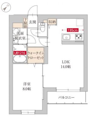 Grande Regaloの間取り