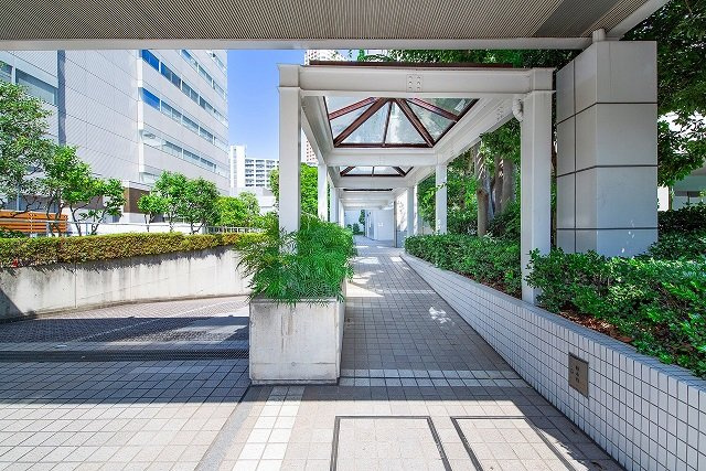 港区芝浦４丁目の賃貸マンションのその他|アプローチ