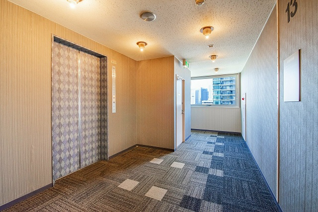港区芝浦４丁目の賃貸マンションのその他|エレベーターホール
