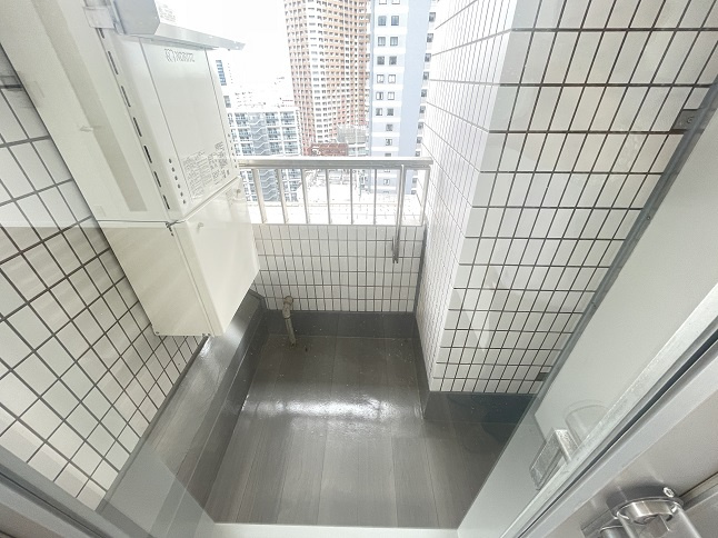 港区芝浦４丁目の賃貸マンションのバルコニー