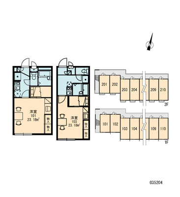 【区画図】 | レオパレスレイン