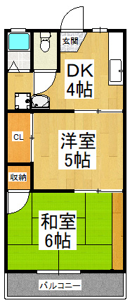 【間取り】 | カーサ喜多