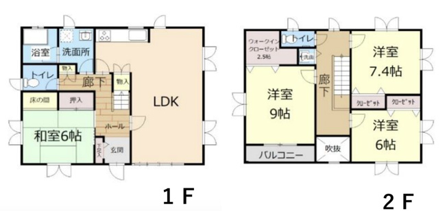 【間取り】 | 熊谷市瀬南　中古戸建