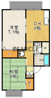 【間取り】 | セジュールレポゼ | 間取り反転