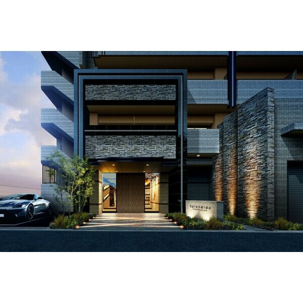 スプランディッド難波SOUTHのエントランス