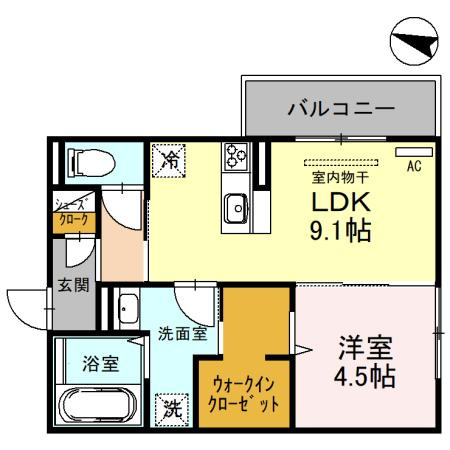 【間取り】 | メゾンカリネ