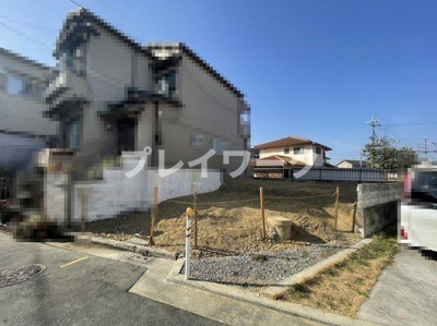 【前面道路含む現地写真】 | 土師小・道路幅6ｍ・建築条件なし・更地渡し・堺市中区土師町５丁 | 前面道路含む現地写真です