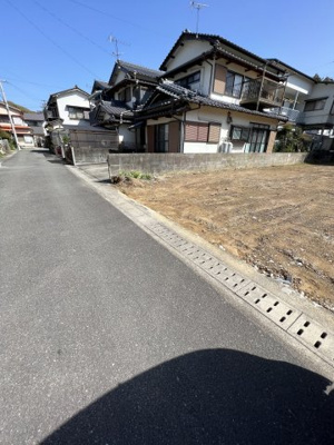 【前面道路含む現地写真】 | 高知市針木本町建築条件付き売り土地