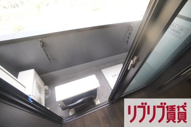 コネクトパークヒルズ神明町のバルコニー