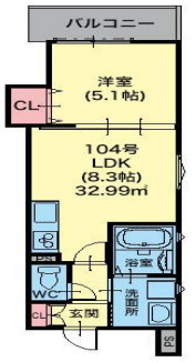 【間取り】 | クリエオーレ林寺