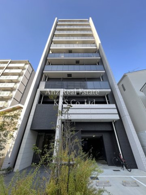 【外観】 | レジデンス大阪レトログラード | 緑溢れる！オシャレな外観のマンションです♪