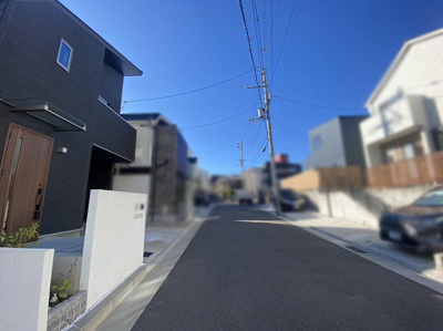 【前面道路含む現地写真】 | 西宮市　神園町　中古戸建