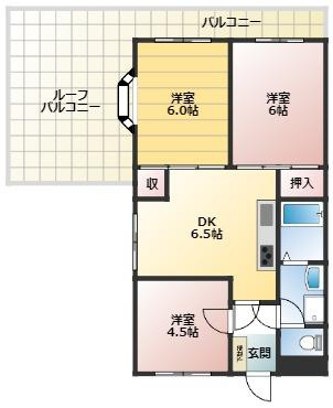 ヴェルデ東川口の間取り