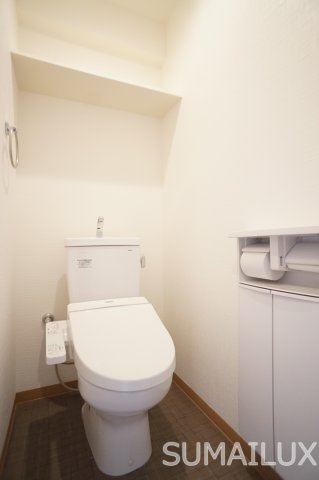 熊本市西区二本木２丁目の賃貸マンションのトイレ