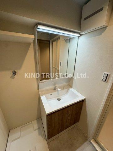 リバー21の洗面所|脱衣スペースもあります