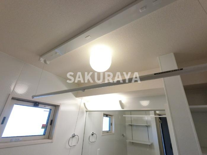 ライズの設備|室内物干し