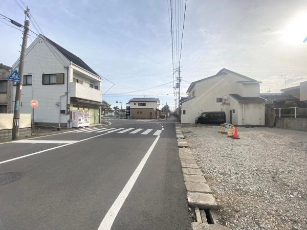 和歌山市島橋西ノ丁　土地の前面道路含む現地写真