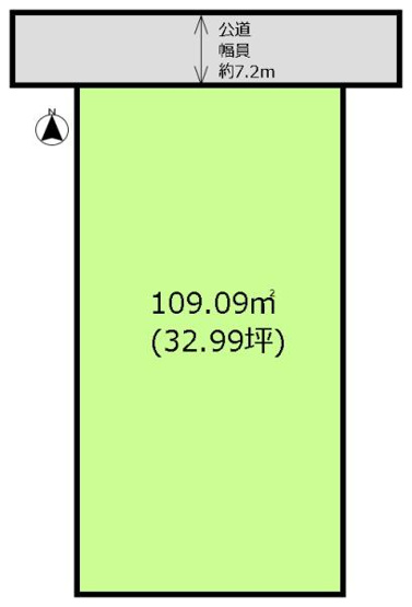 【土地図】 | 相生市相生3丁目　売り土地