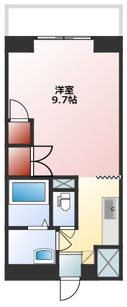 サンフラワーマンションの間取り