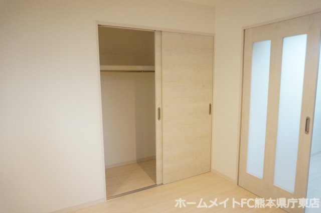 熊本市中央区黒髪２丁目のアパートの収納