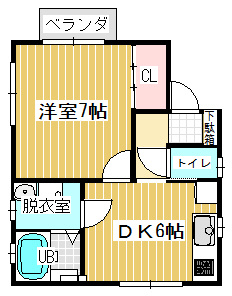 【間取り】 | スジェールハイムA