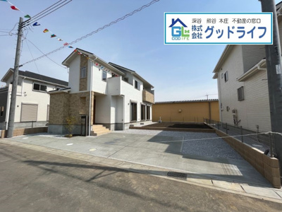 【前面道路含む現地写真】 | 本庄市児玉町児玉　新築分譲住宅全8棟　2号棟