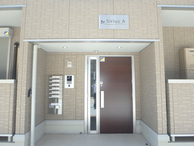 シリウス　Ａ棟のエントランス