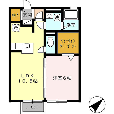 【間取り】 | 宝珠B