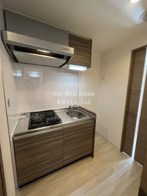 【キッチン】 | ラピーヌ南堀江レジデンス | 2口ガスコンロ！システムキッチンです♪