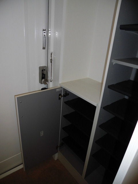 大阪市天王寺区上本町５丁目の賃貸マンションの収納