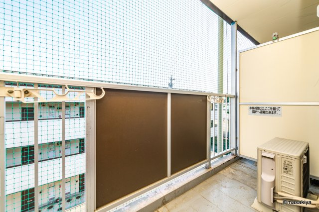 ブラウンヒルズ2番館のバルコニー|バルコニー