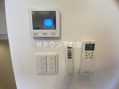 【セキュリティ】 | ハーモニーテラス中村町Ⅳ | モニター付きインターフォンです。