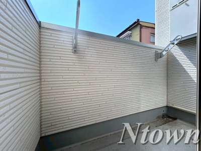 【バルコニー】 | ハーモニーテラス中村町Ⅳ | お洗濯にも便利なバルコニー付き