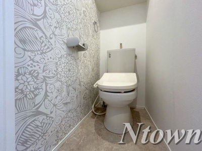 【トイレ】 | ハーモニーテラス中村町Ⅳ | シンプルで使いやすいトイレです