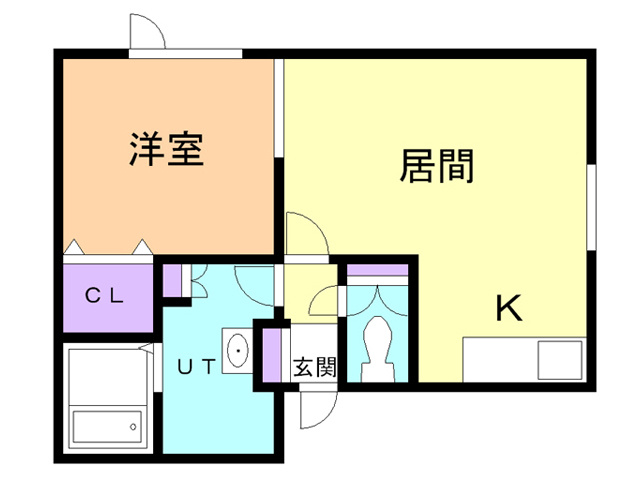 ハイツブルーラグーンの間取り