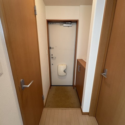 ハイツブルーラグーンの玄関