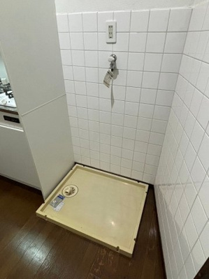 【設備】 | APT-U | 洗濯機置き場