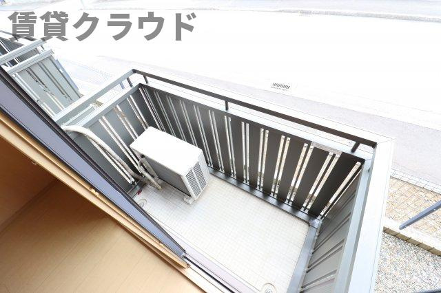 クレアールのバルコニー|外からの目が気にならないバルコニーで洗濯物が干せます