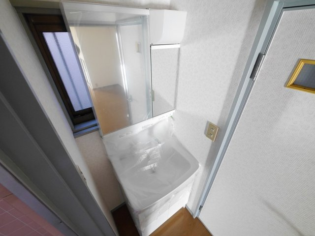 衣河テラスハウスの独立洗面台