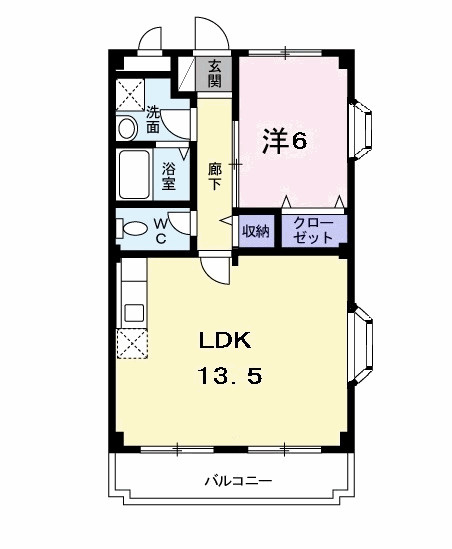 ピュアハイツの間取り