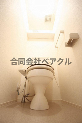 【トイレ】 | シーザリオＢ棟 | 落ち着いたトイレです