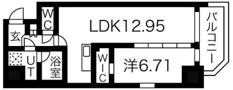 【間取り】 | プレジオ鎗屋町