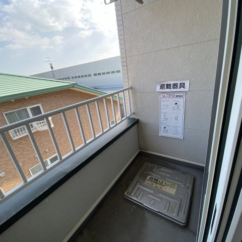 ヴィーナスステージⅡのバルコニー