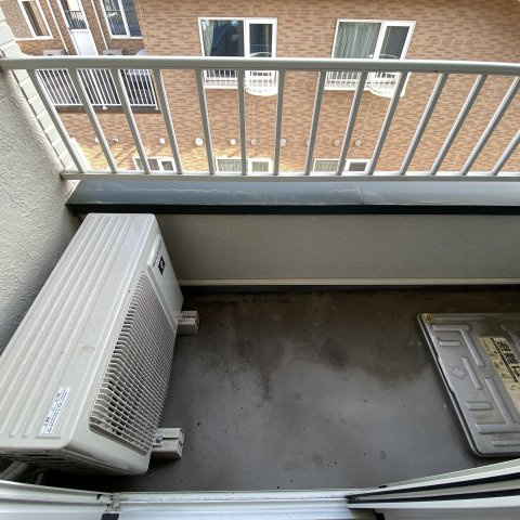 ヴィーナスステージⅡのバルコニー