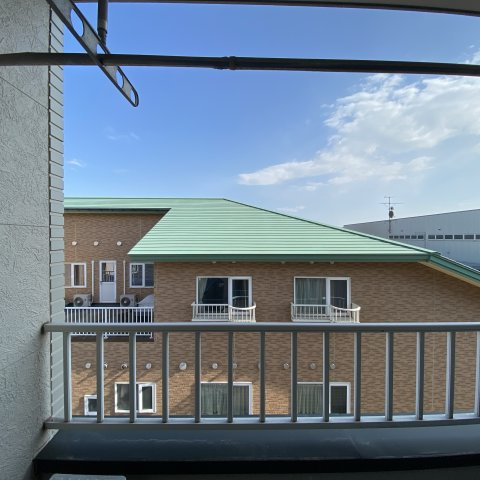 ヴィーナスステージⅡのバルコニー