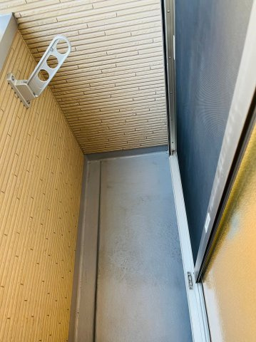 ハーモニーテラス八番のバルコニー